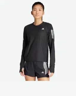 t-shirt adidas manches longues own the run Femme – 1/4