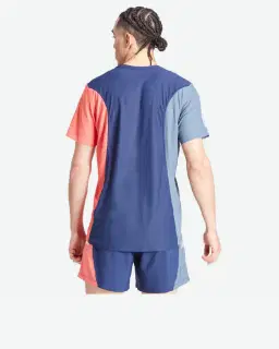 t-shirt adidas own the run colorblock Homme – 3/4