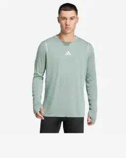 t-shirt adidas réfléchissant manches longues ultimate running Homme – 1/4