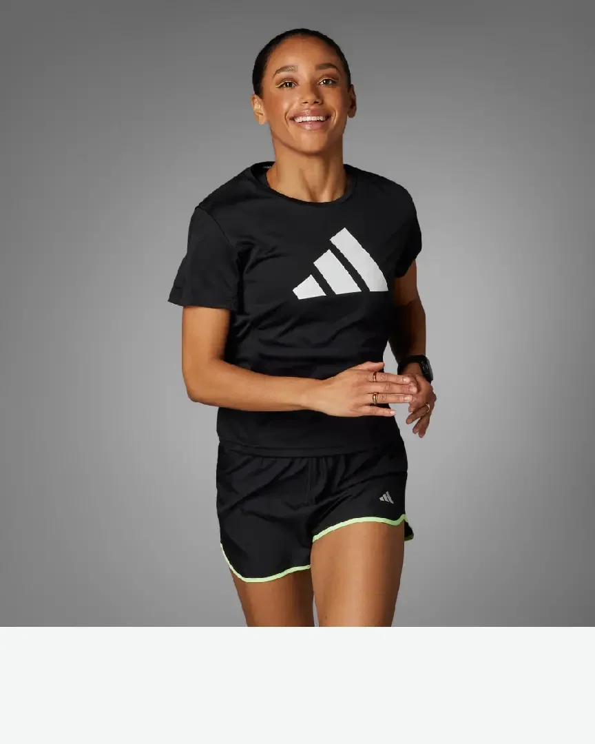 t-shirt adidas run it Homme