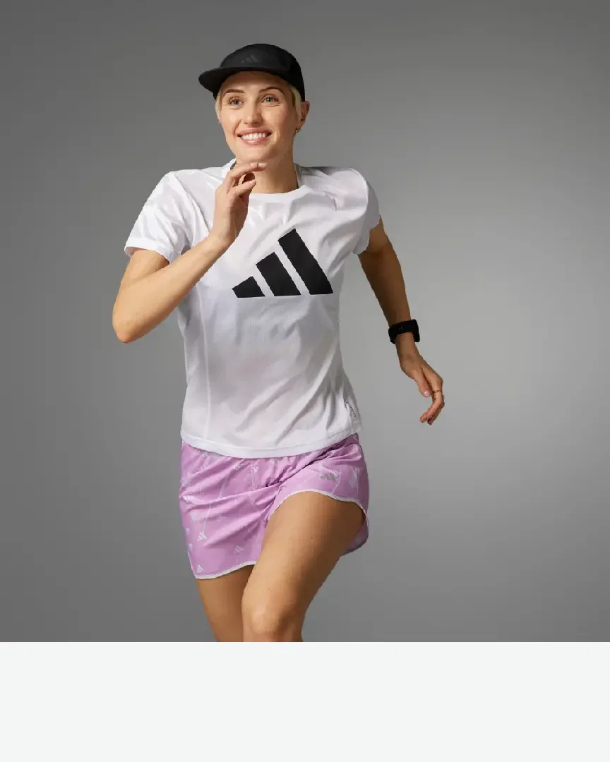t-shirt adidas run it Homme
