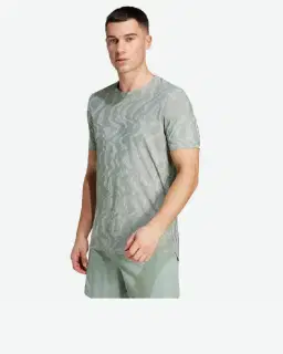 t-shirt adidas ultimate running engineered climacool+ Homme – 1/4