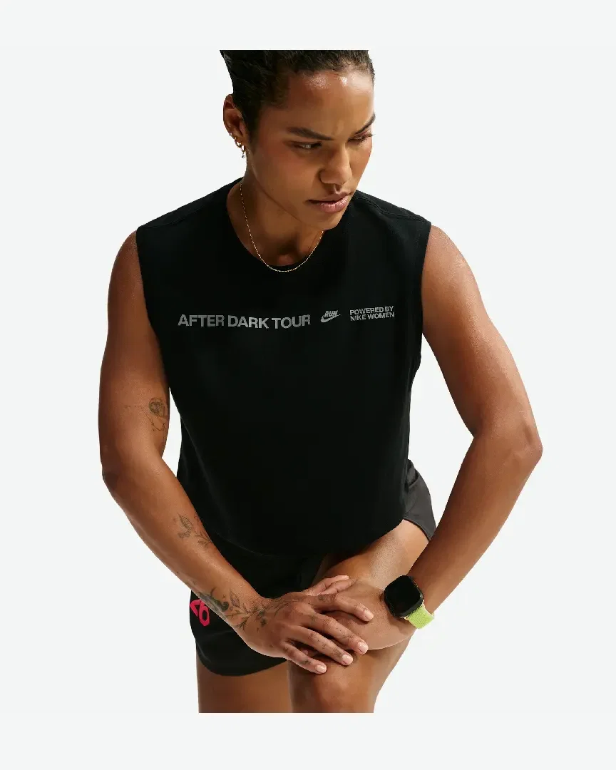 T-shirt sans manches Dri-FIT Nike After Dark Tour Femme