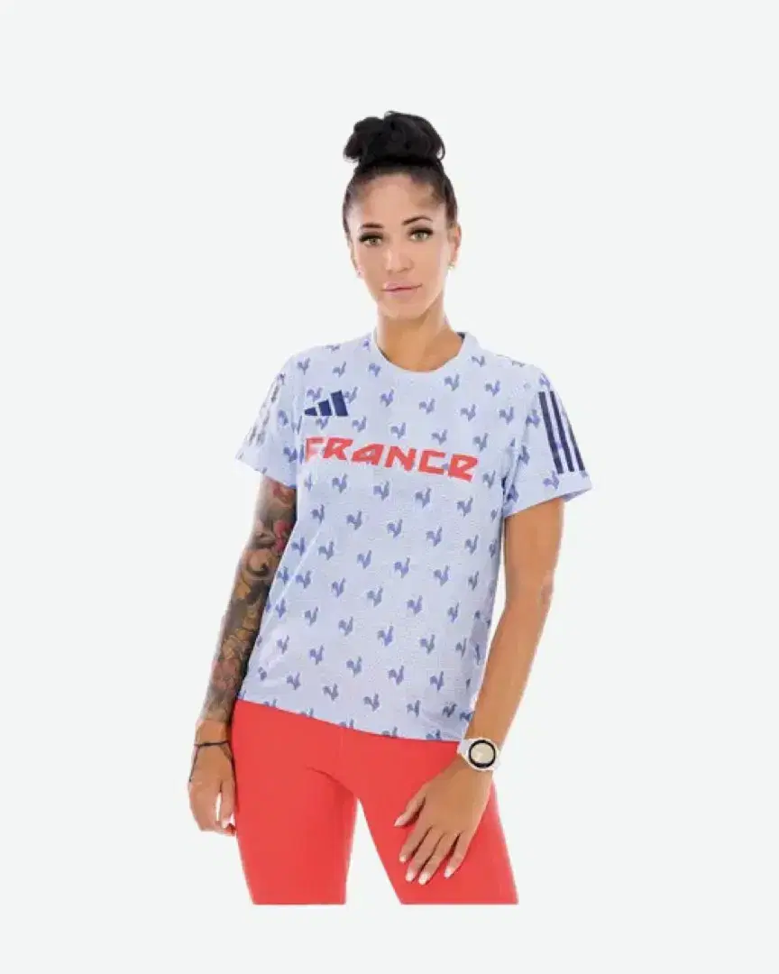 T-shirt Training Équipe de France - Women (1) au meilleur prix !