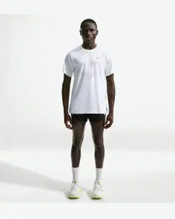 Tee-shirt à manches courtes et motifs réfléchissants Dri-FIT ADV Nike Stride Homme – 4/4