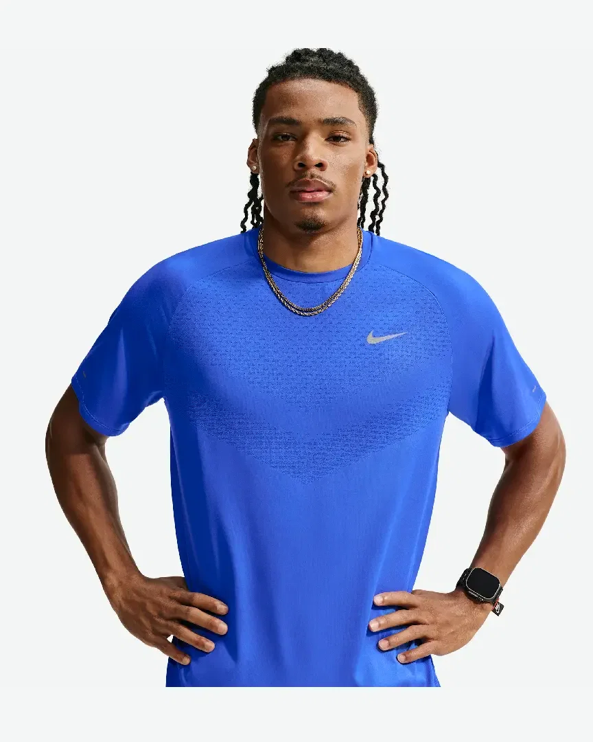 Tee-shirt à manches courtes et motifs réfléchissants Dri-FIT ADV Nike Stride Homme