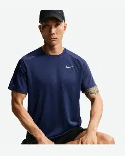 Tee-shirt à manches courtes et motifs réfléchissants Dri-FIT ADV Nike Stride Homme – 3/4