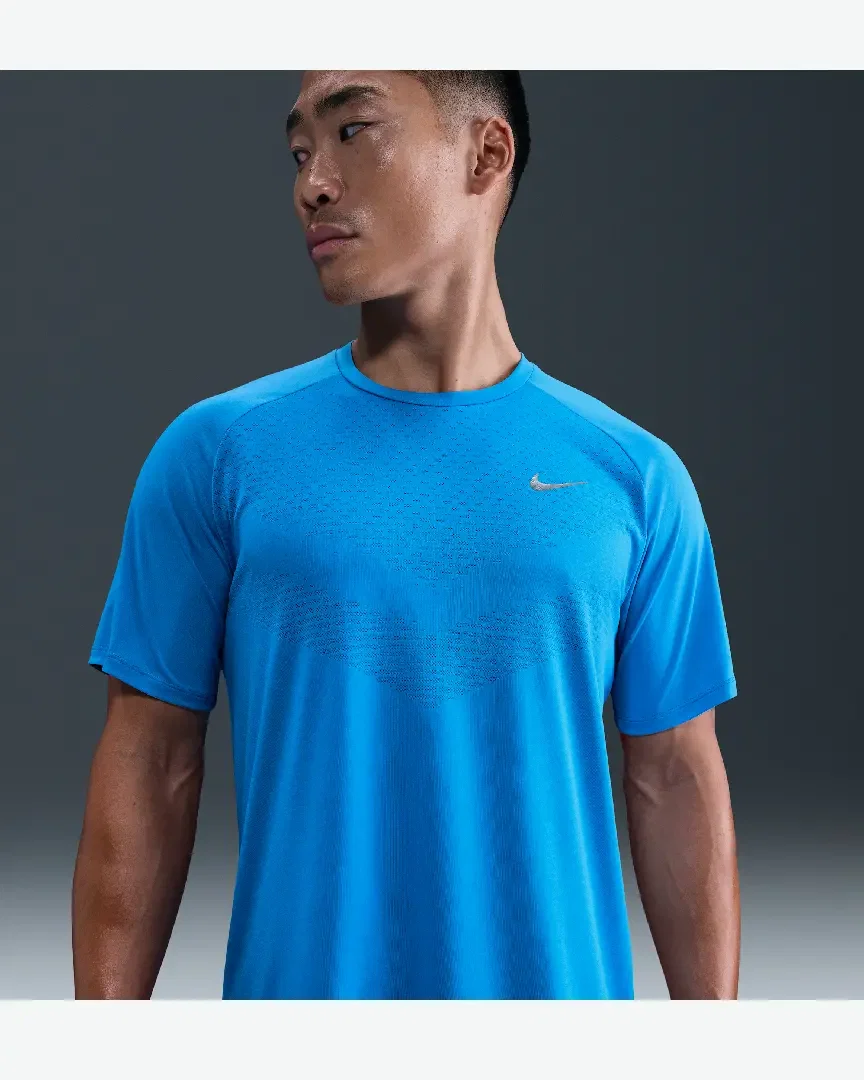 Tee-Shirt À Manches Courtes Et Motifs Réfléchissants Dri-Fit Adv Nike Stride M