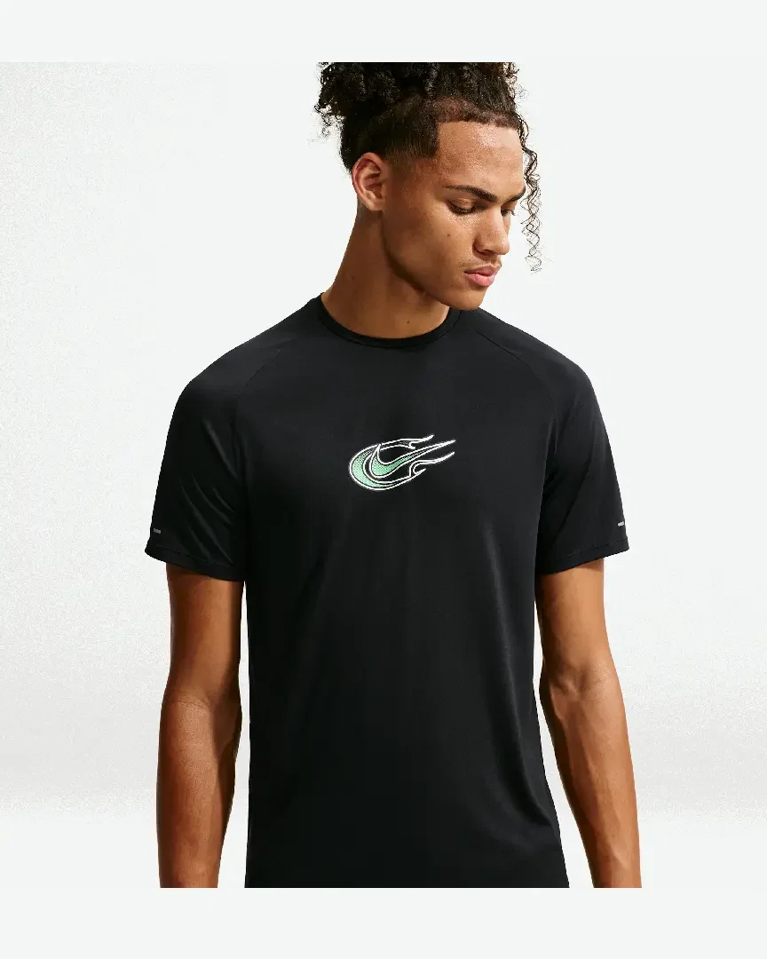 Tee-Shirt À Manches Courtes Et Motifs Réfléchissants Dri-Fit Adv Nike Stride M