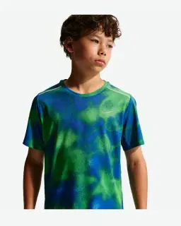 Tee-shirt à manches courtes Dri-FIT Nike Miler pour enfant – 3/4