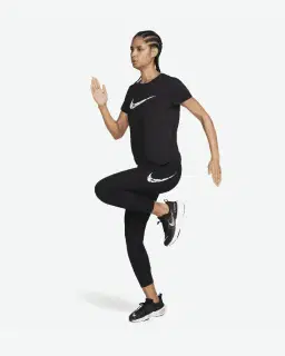 Tee-shirt à manches courtes Dri-FIT Nike One Swoosh Femme – 4/4