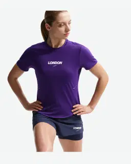 Tee-shirt à manches courtes Dri-FIT Nike Swift Wool Femme – 3/4