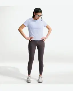 Tee-shirt à manches courtes Dri-FIT Nike Tempo Femme – 4/4