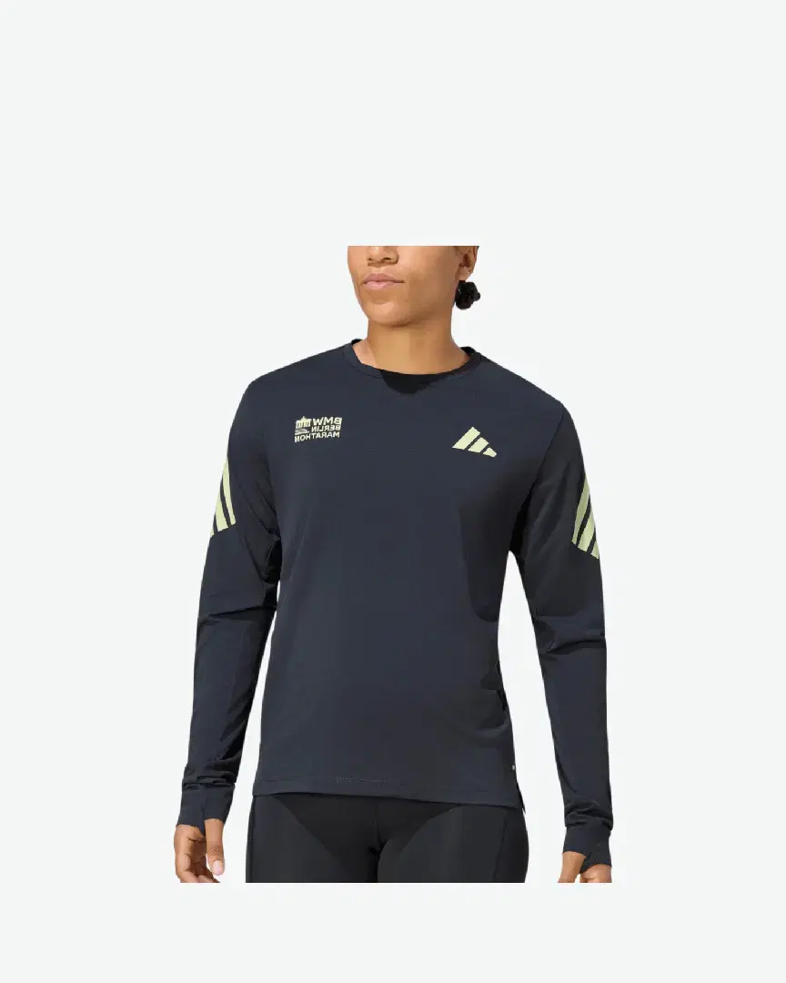 Tee-Shirt À Manches Longues Adidas Bmw Berlin Marathon 2026 W - Women (16) au meilleur prix !