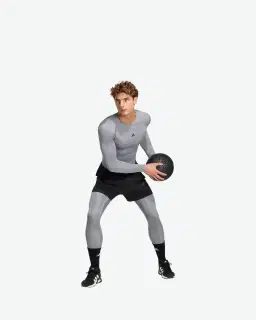 Tee-shirt à manches longues adidas TECHFIT Compression Homme – 4/6