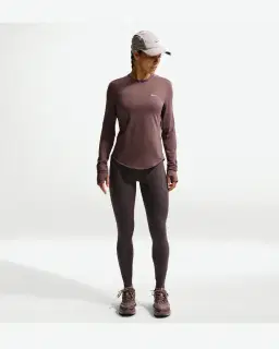 Tee-shirt à manches longues et col ras-du-cou Dri-FIT anti-UV Nike Swift Femme – 4/4