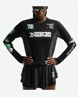 Tee-shirt à manches longues Nike Swift Femme – 1/4