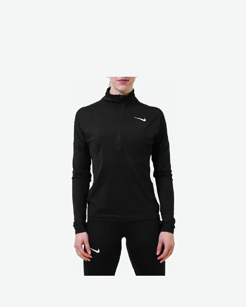 Tee-Shirt À Manches Longues Nike Women Dry Element Top Half Zip W