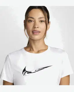 Tee-shirt à motif et manches courtes Dri-FIT Nike One Femme – 3/4