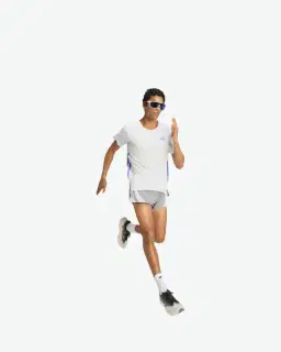 Tee-shirt adidas Adizero Homme – 3/4