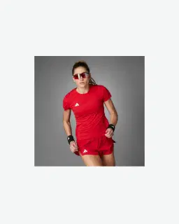 Tee-shirt adidas ADIZERO TEE Femme Femme – 3/4