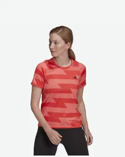 Tee-shirt adidas Fast Allover Print Femme – 1/4