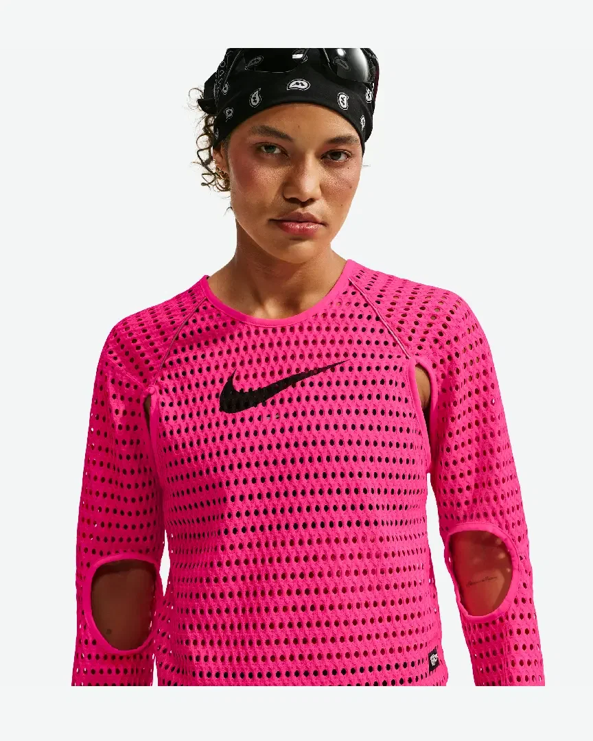 Tee-Shirt Court À Manches Longues Aero-Fit Nike Radical Airflow After Dark Tour W