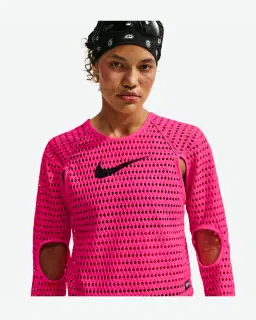 Tee-shirt court à manches longues Aero-FIT Nike Radical AirFlow After Dark Tour Femme – 1/4