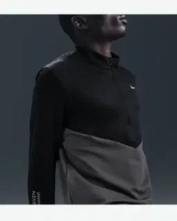 Tee-shirt d'hiver à demi-zip Nike Pacer Homme – 3/4
