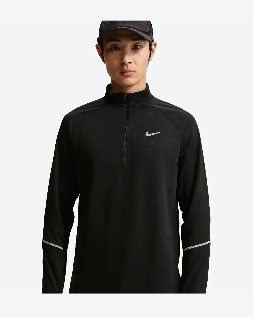 Tee-shirt d'hiver à demi-zip Therma-FIT Nike Miler Homme