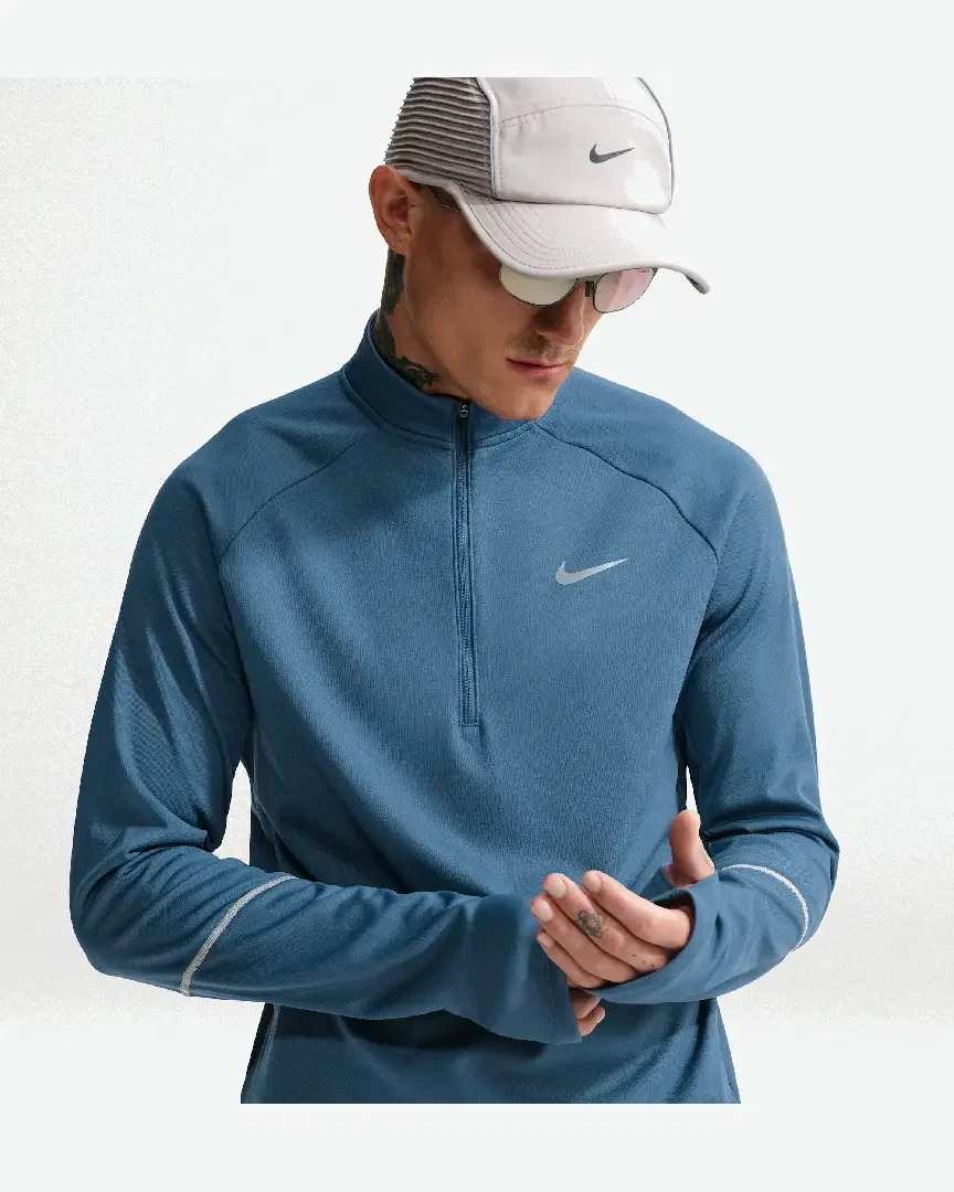 Tee-Shirt D'hiver À Demi-Zip Therma-Fit Nike Miler M