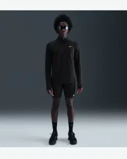 Tee-shirt d'hiver à demi-zip Therma-FIT Repel Nike Stride Homme – 4/4