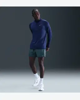 Tee-shirt d'hiver à demi-zip Therma-FIT Repel Nike Stride Homme – 4/4