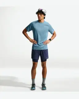 Tee-shirt d'hiver à manches courtes Dri-FIT Nike Stride Homme – 4/4