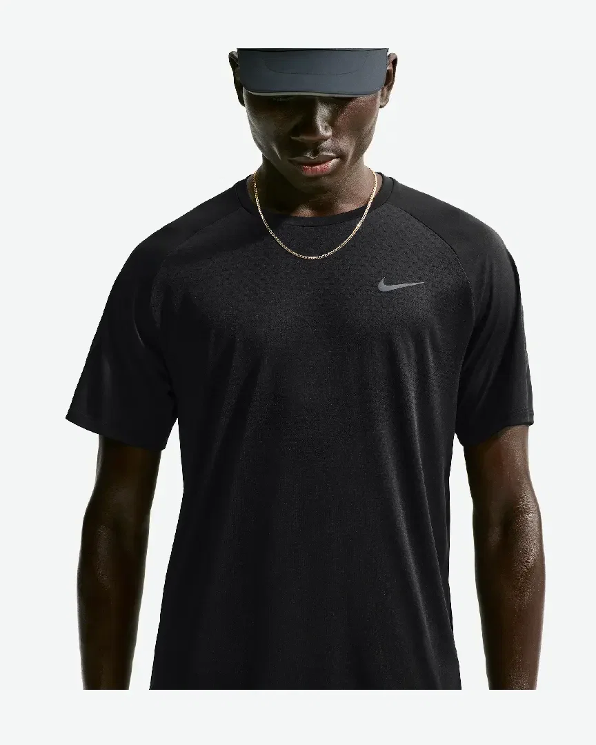 Tee-Shirt D'hiver À Manches Courtes Dri-Fit Nike Stride M
