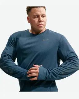 Tee-shirt d'hiver à manches longues et protection UV Dri-FIT Nike Miler Homme – 3/4