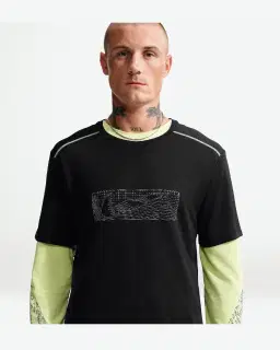 Tee-shirt d'hiver à protection UV Dri-FIT Nike Miler Homme – 1/4