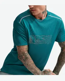 Tee-shirt d'hiver à protection UV Dri-FIT Nike Miler Homme – 3/4