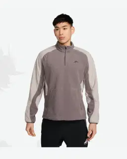 Tee-shirt en tissu Fleece à 1/4 de zip Nike Trail Polartec® Homme – 1/4