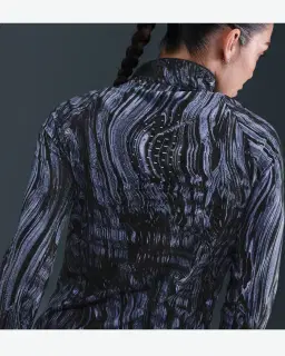 Tee-shirt imprimé à demi-zip Dri-FIT UV Nike Swift Femme – 2/4