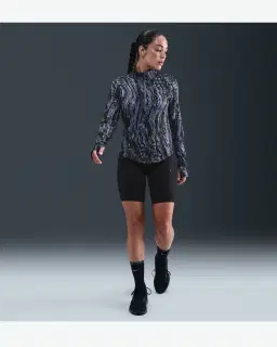 Tee-shirt imprimé à demi-zip Dri-FIT UV Nike Swift Femme – 4/4