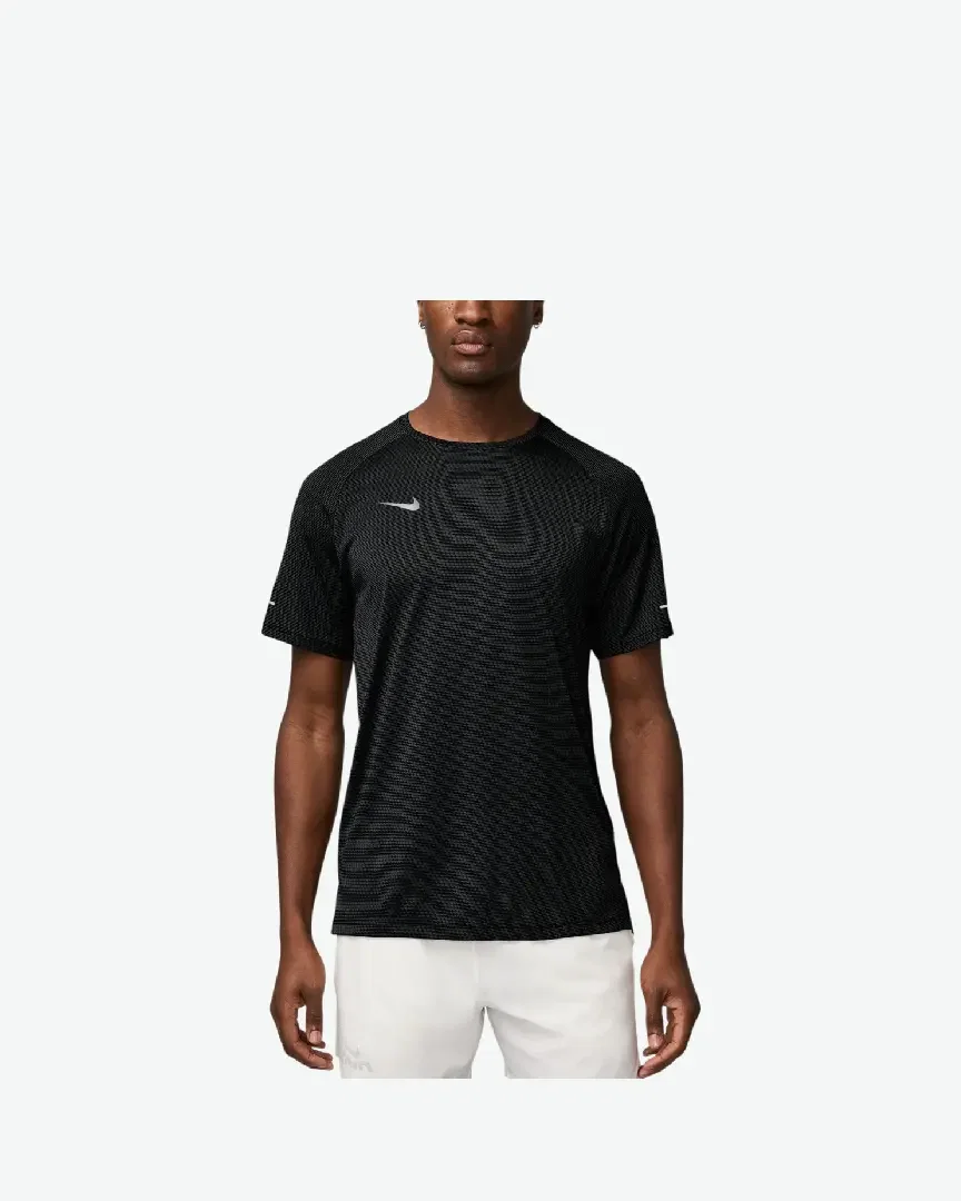 Tee-shirt à manches courtes et motifs réfléchissants Dri-FIT ADV Nike Stride Homme