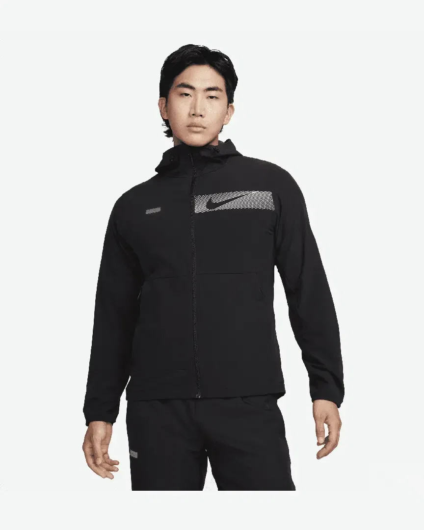Veste à capuche déperlante Nike Unlimited Homme