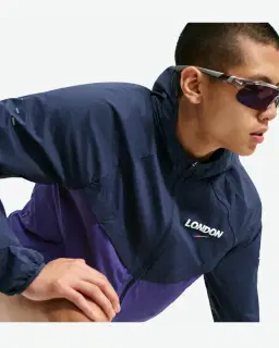 Veste déperlante Nike Stride Homme – 3/4
