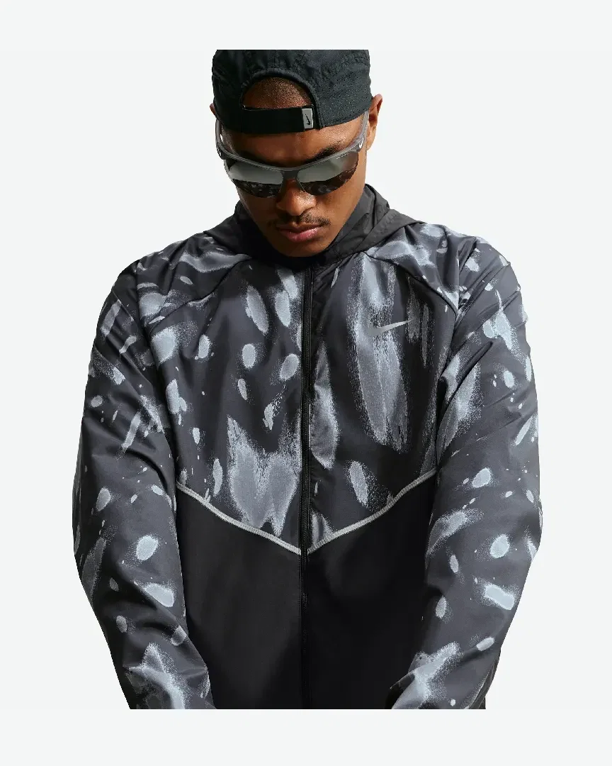 Veste Imprimée Déperlante Avec Protection Uv Nike Miler M