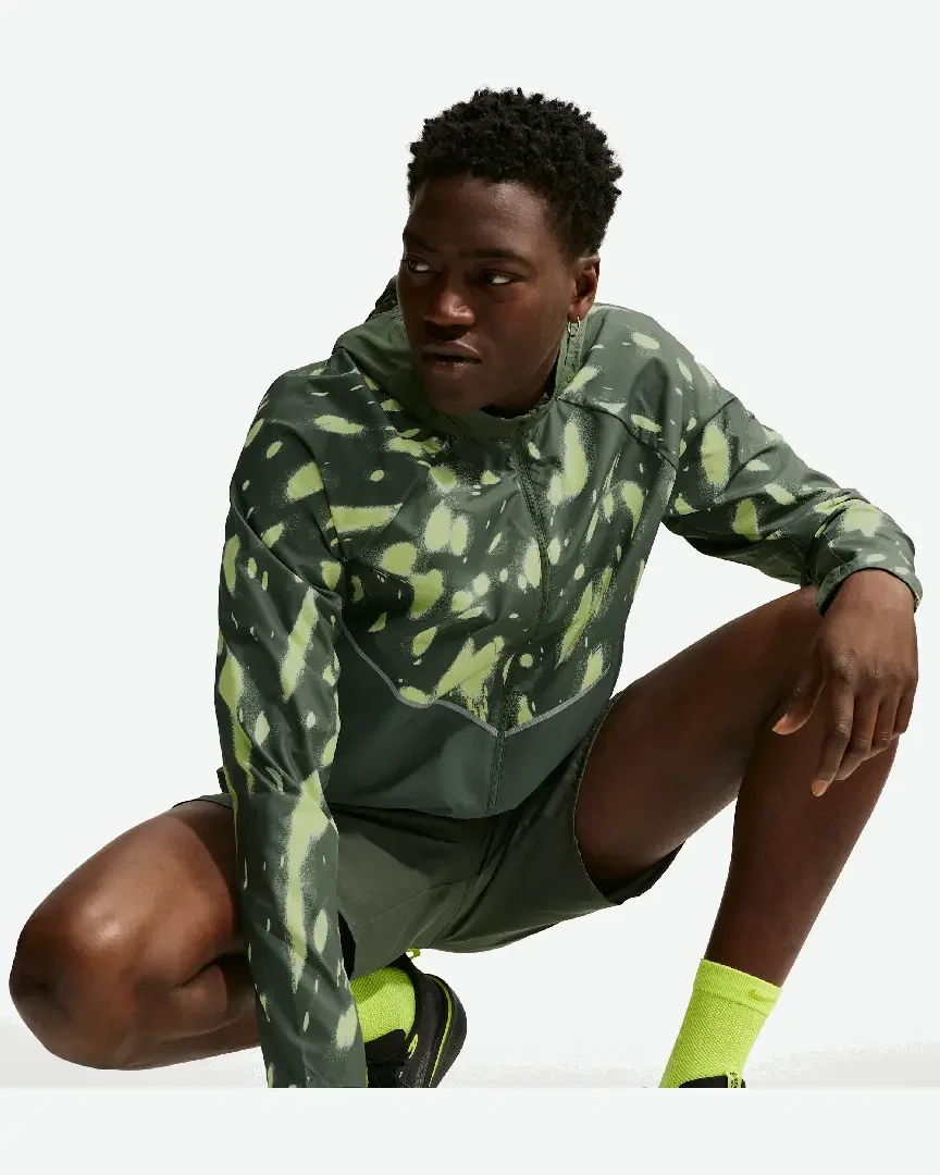 Veste Imprimée Déperlante Avec Protection Uv Nike Miler M