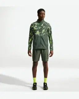 Veste imprimée déperlante avec protection UV Nike Miler Homme – 4/4