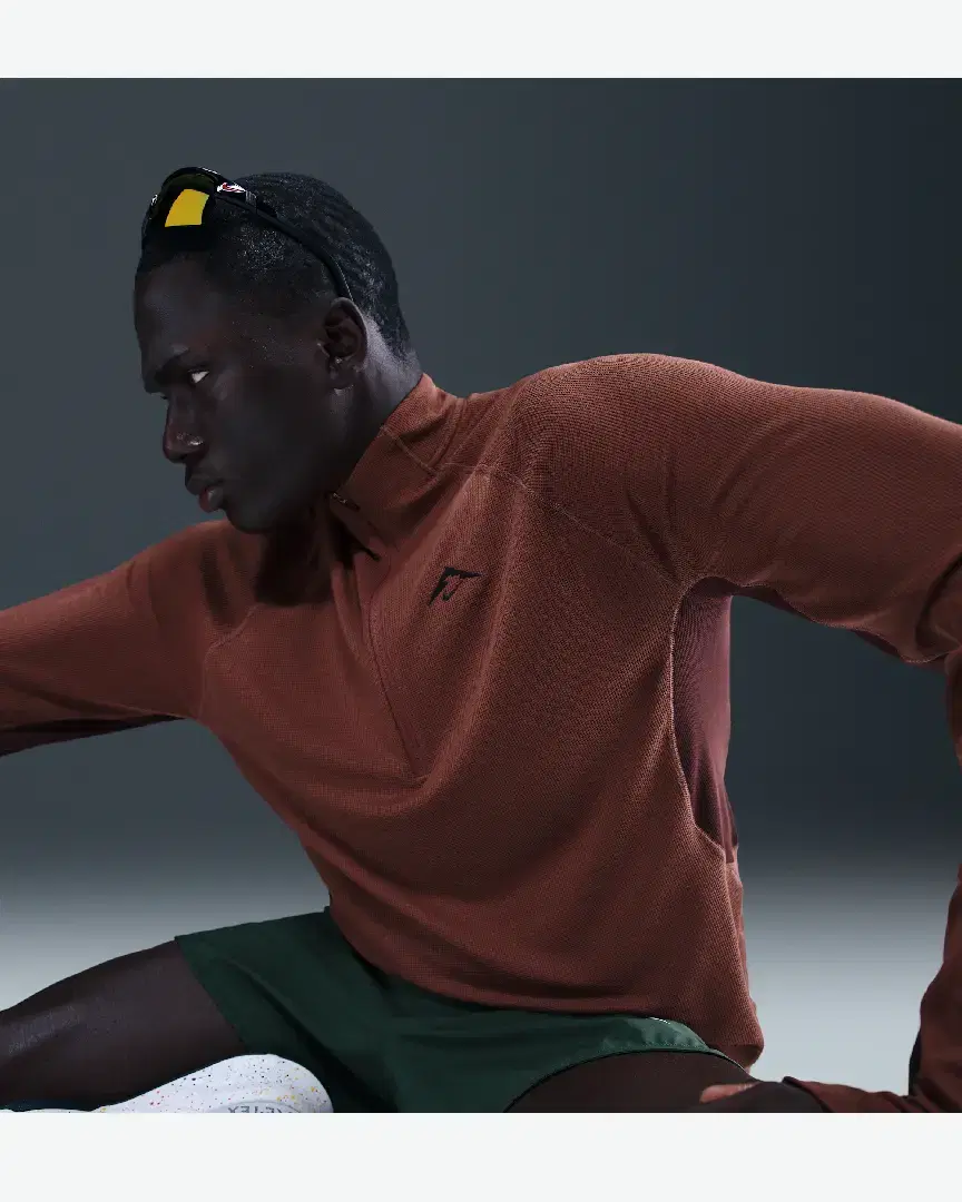 Vêtement Deuxième Couche À Demi-Zip Dri-Fit Nike Trail M - FV9994-218 (2) au meilleur prix !
