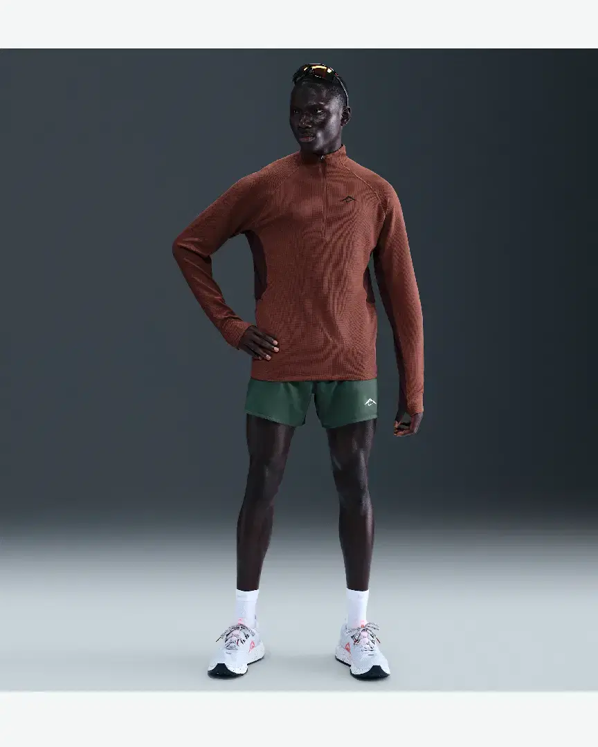 Vêtement Deuxième Couche À Demi-Zip Dri-Fit Nike Trail M - FV9994-218 (3) au meilleur prix !