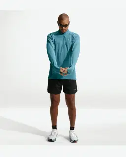 Tee-shirt d'hiver à demi-zip Therma-FIT Repel Nike Stride Homme – 4/4